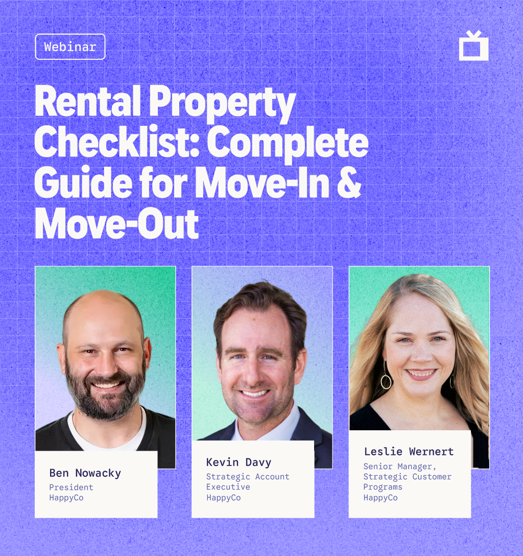 Rental Property Checklist: Complete Guide for Move-In & Move-Out, with Ben Nowacky, Kevin Davy and Leslie Wernert