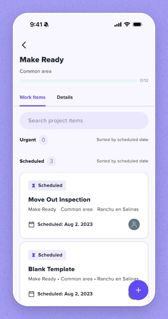 Manage Make-Ready Projects On the Go