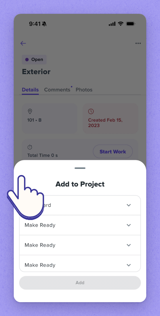 Choose the Matching Project