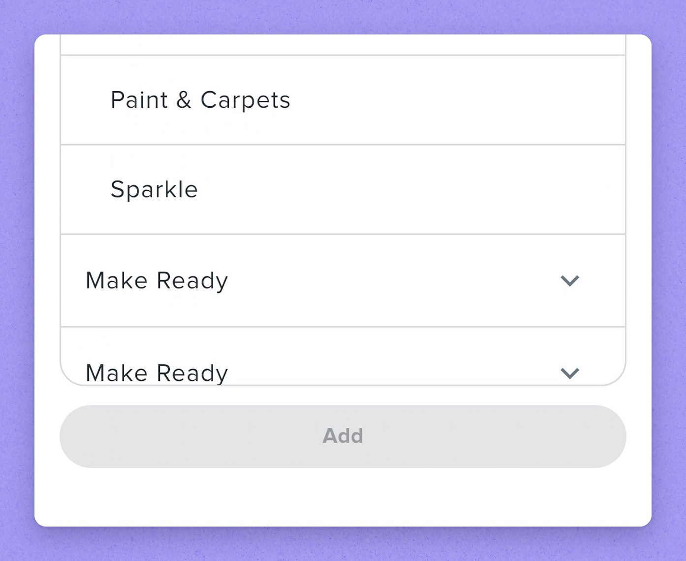 Select the Stage and Add