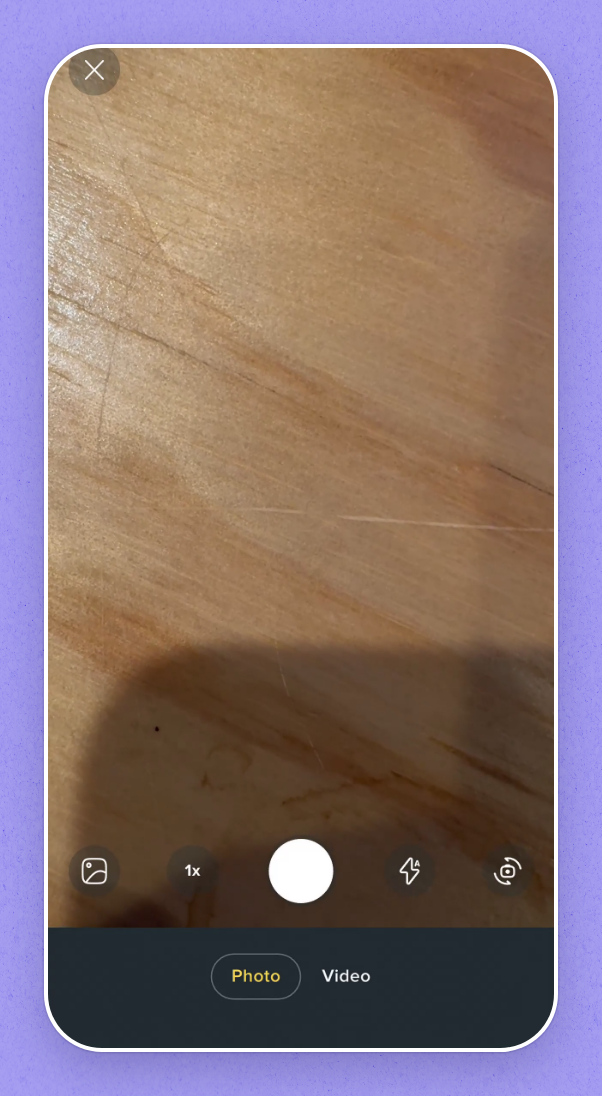 Get familiar with the camera screen