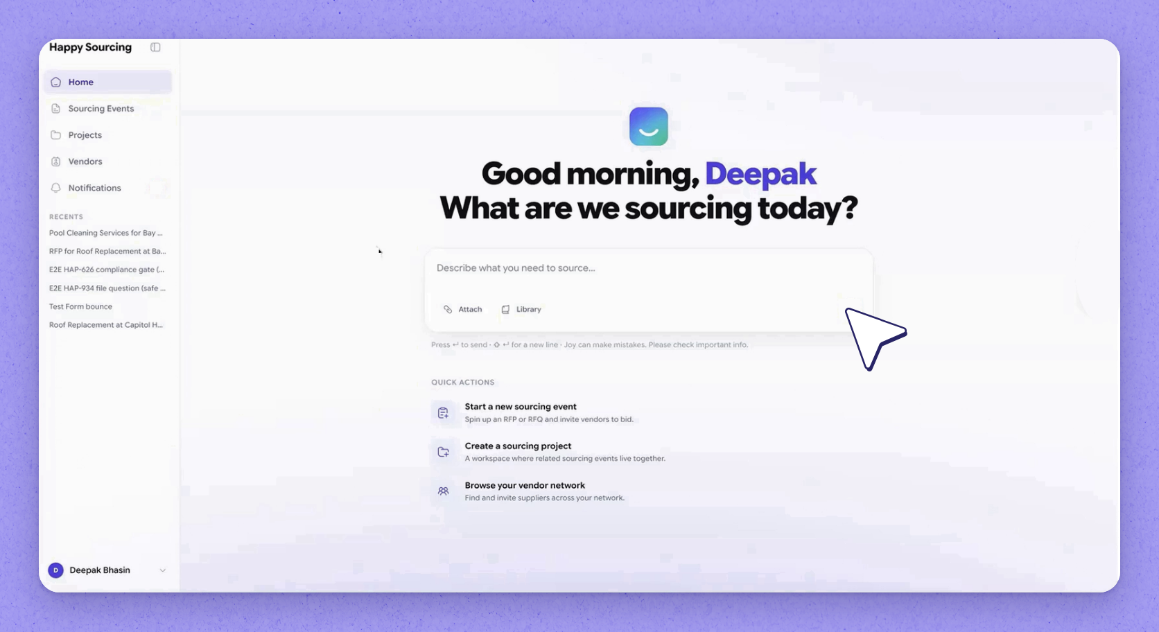 What Sourcing solves for procurement