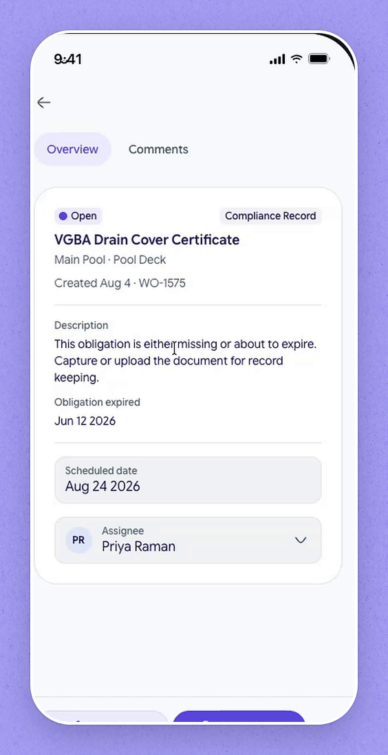Capture evidence on mobile