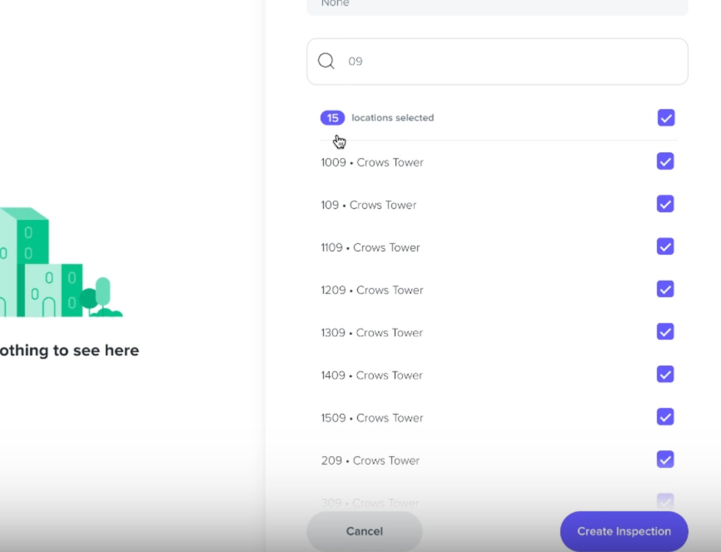 2.   Search, select all, then bulk create